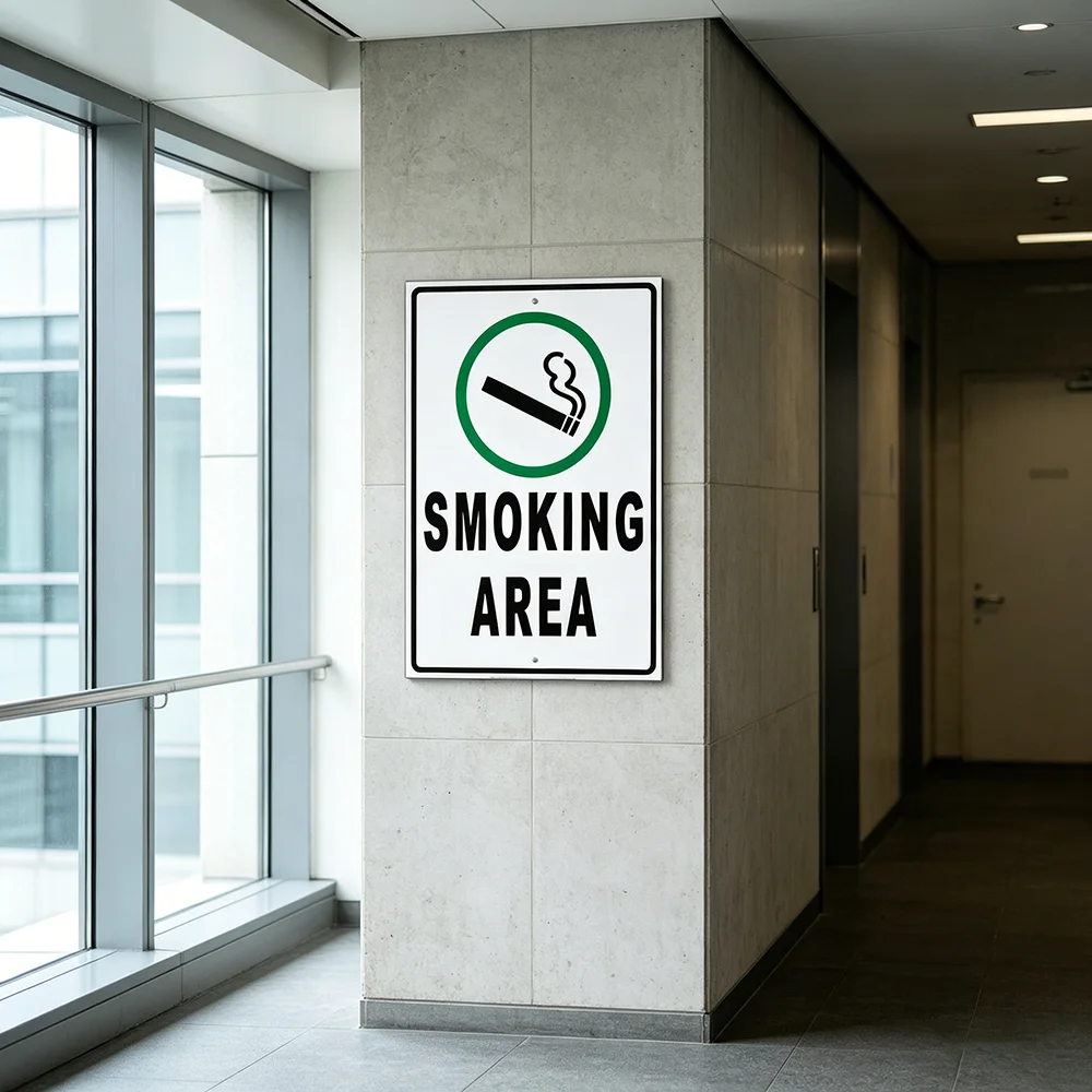Panneau de sécurité : fumer et - Vaping Store avis et prix